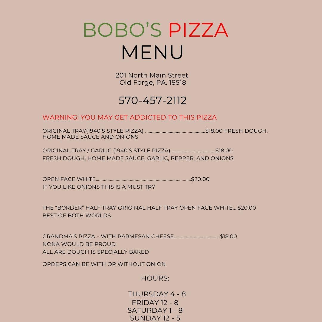Bobo's Pizza